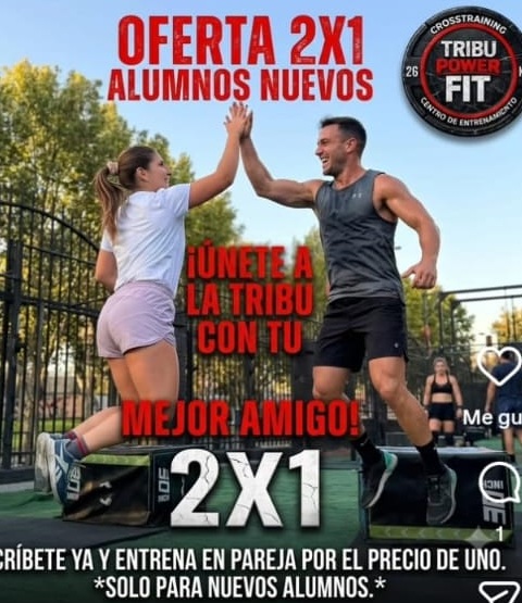 Oferta 2x1 alumnos nuevos